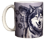 Wolf Trax Ceramic Mug