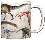 Dinosaurs OTW Ceramic Mug - Back