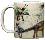 Dinosaurs OTW Ceramic Mug - Front