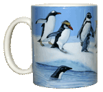 Penguins of the World Ceramic Mug - Front