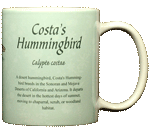Costas Hummingbird Ceramic Mug