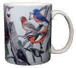 Western Songbirds Ceramic Mug