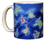 Sea Turtle Glow Ceramic Mug