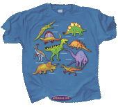 Dinosaur Glitter Youth T-shirt