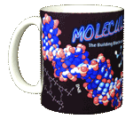 Molecules Ceramic Mug - Front