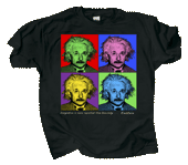 Imagine Einstein Adult T-shirt