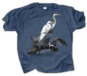 Wading Birds Adult T-shirt