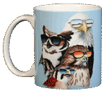 Cool Raptors Ceramic Mug