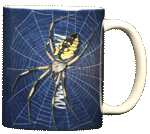 Big Spider Ceramic Mug - Back
