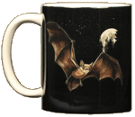 Moon Bat Ceramic Mug