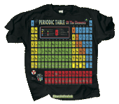 Periodic Table Adult T-shirt