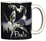 Discharge Bats Ceramic Mug - Back