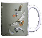 Sky Hunter Ceramic Mug - Back