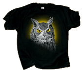 Eye of the Owl Adult T-shirt