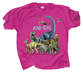 Dino Girl Youth T-shirt