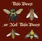 Two Bees or Not Two Bees Adult T-shirt