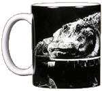 Dockside Gator Ceramic Mug - Front