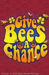 Give Bees A Chance 2" X 3" Magnet