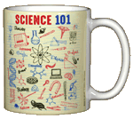 Science 101 Ceramic Mug - Back