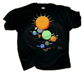 Solar System Glow Youth T-shirt