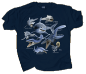 Monsters of the Deep Adult T-shirt