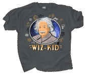 Wiz Kid (Einstein) Adult T-shirt - DC