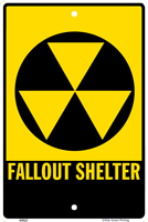 Fallout Shelter Warning Sign - DC