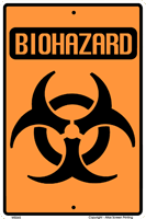 Biohazard Warning Sign - DC