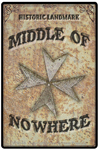 Middle of Nowhere 2" X 3" Magnet
