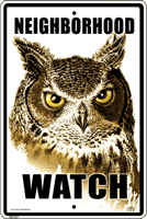 Owl Watch Sign - DC