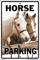 Horse Parking Sign - DC