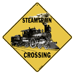 Steam Train Crossing
